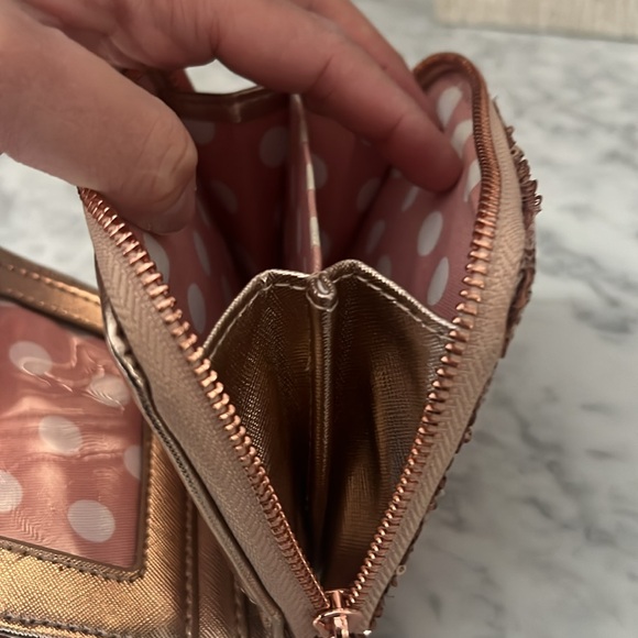Disney Parks Pink Sequin wallet - Picture 7 of 10